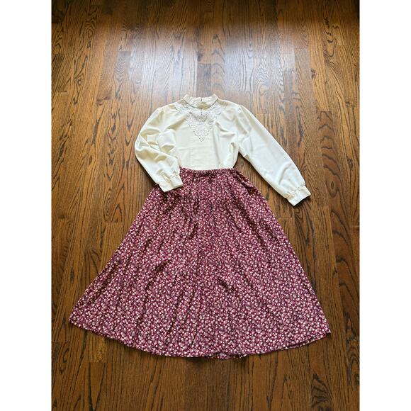 2X-Petite Prairie Pioneer Victorian Costume Reenactment Trek History Bounding - Picture 5 of 11